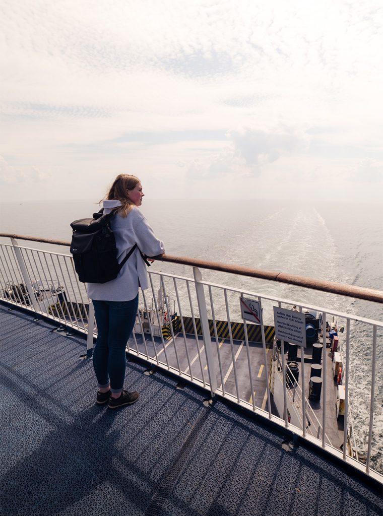 Ferry tocht Rostock - Gedser